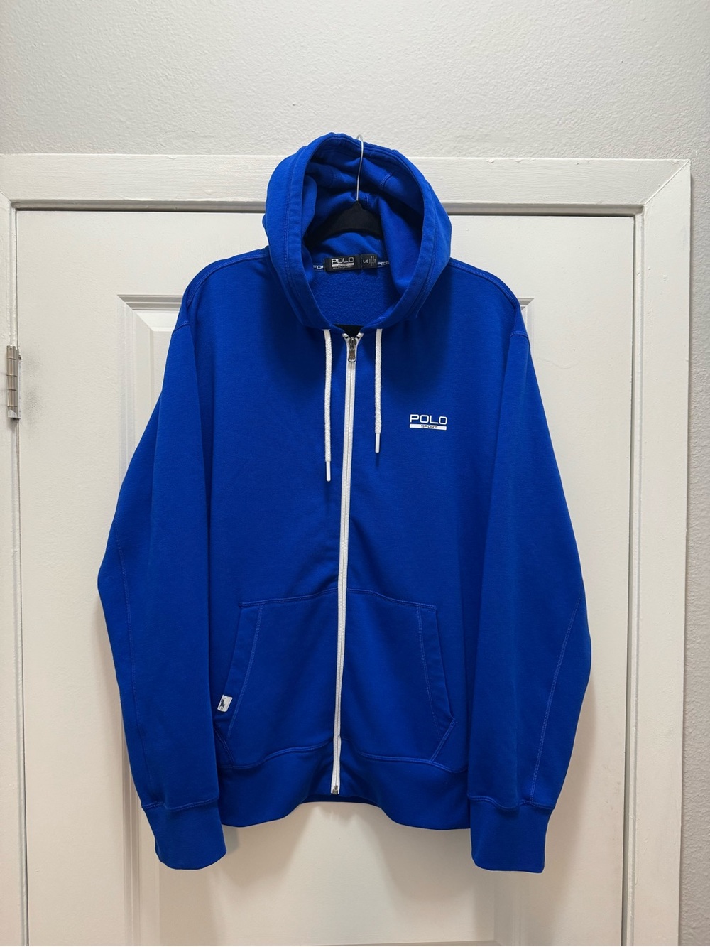 Polo Sport Ralph Lauren Hoodie Sweater Blue Full Zip